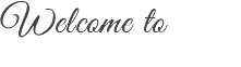 Welcome to